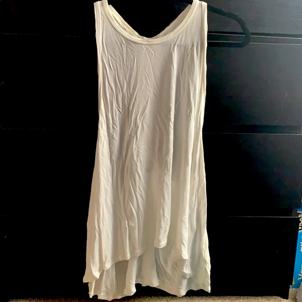 American Eagle Open Back Beaded Tank